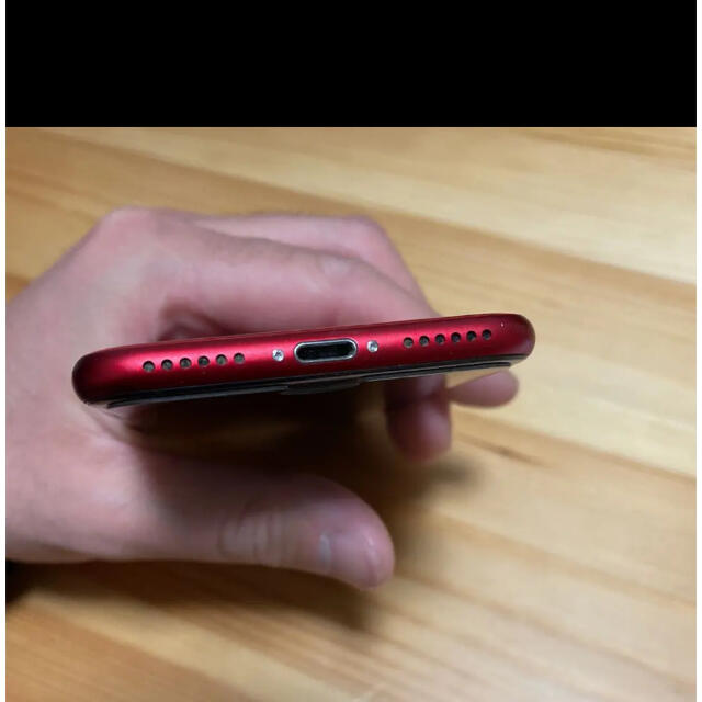 Apple(アップル)の美品　iphone8 product red 64gb simフリー　　 スマホ/家電/カメラのスマートフォン/携帯電話(スマートフォン本体)の商品写真