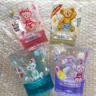 ディズニー(Disney)のディズニーシー プラスチック コップ4点(グラス/カップ)