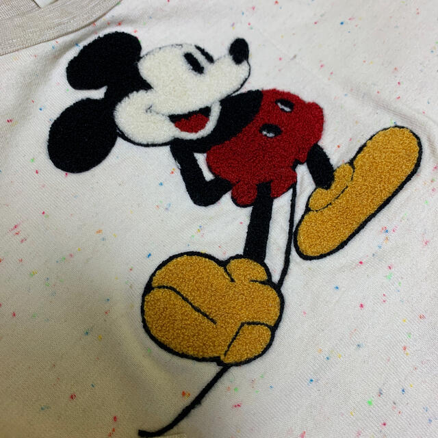 denim dangaree Mickeyコラボスウェット