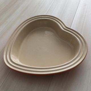 ルクルーゼ(LE CREUSET)のル・クルーゼ　ハート型ディッシュ(食器)