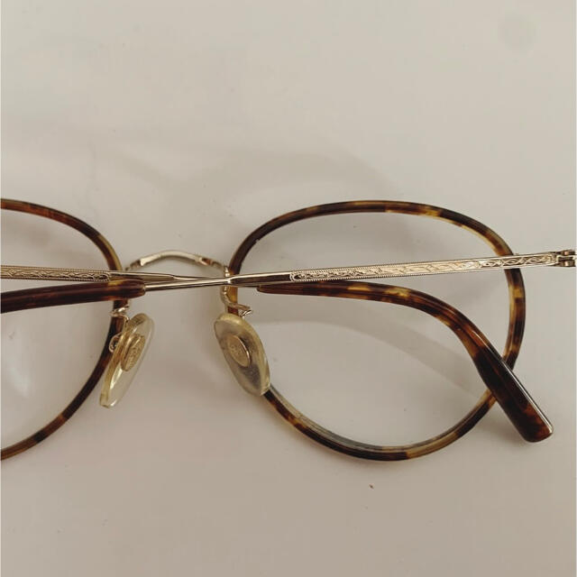 Ayame(アヤメ)のノーブランド　眼鏡　べっ甲 レディースのファッション小物(サングラス/メガネ)の商品写真