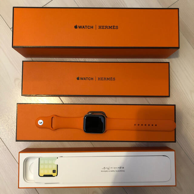 Apple Watch Series4 HERMES 44mm ブルーインディゴ