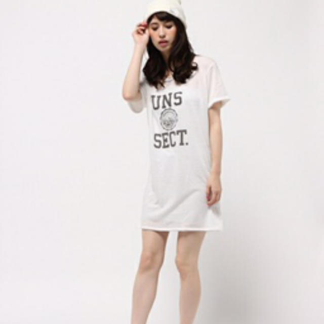 Ungrid(アングリッド)のungrid★Tシャツワンピ レディースのトップス(Tシャツ(半袖/袖なし))の商品写真