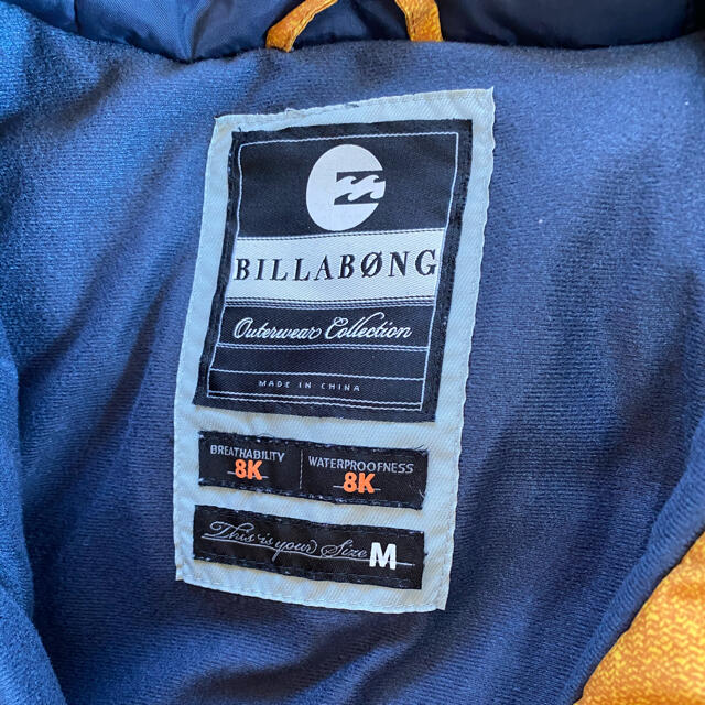 billabong(ビラボン)のBILLABONG スノーウエア スポーツ/アウトドアのスノーボード(ウエア/装備)の商品写真