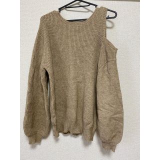 マウジー(moussy)のマウジー　オフショルニット(ニット/セーター)