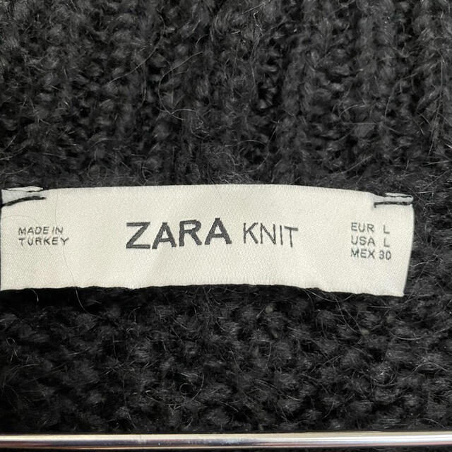 【新品】ZARA    オーバーサイズ　ニットカーディガン　Lサイズ 1