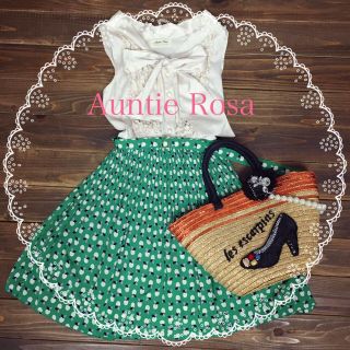 アンティローザ(Auntie Rosa)のアップル♡ワンピース(ひざ丈ワンピース)