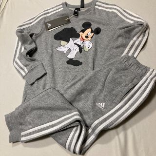 アディダス(adidas)の3.新品 アディダス×Disney キッズトレーナー上下セット 150サイズ(その他)