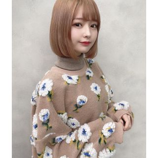 ワンアフターアナザーナイスクラップ(one after another NICE CLAUP)のFlower sweatshirts(トレーナー/スウェット)