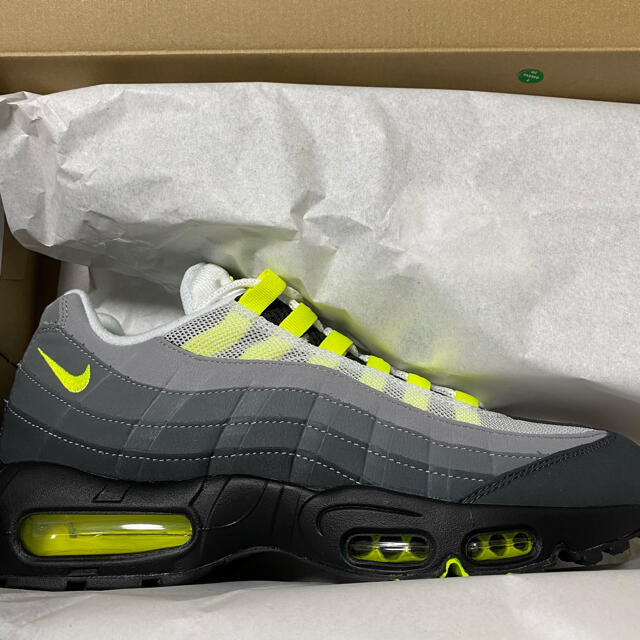 air max 95 neon yellow 27.0cm イエローグラデ