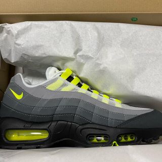 ナイキ(NIKE)のnike air max 95 neon yellow 2020 イエローグラデ(スニーカー)