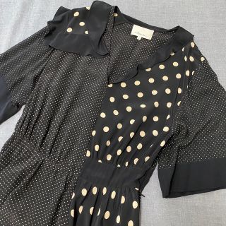 スリーワンフィリップリム(3.1 Phillip Lim)の(3.1 フィリップ リム)ドット柄ワンピース(ひざ丈ワンピース)