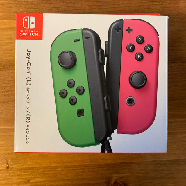 新品未使用　Joy-Con(L) ネオンパープル　(R) ネオンピンク