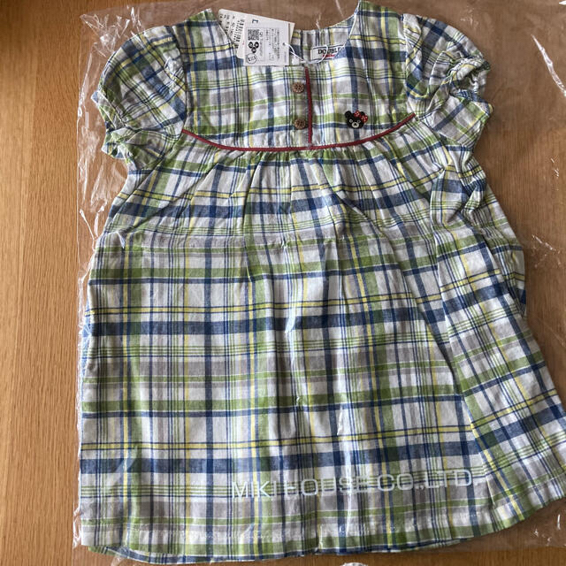 DOUBLE.B(ダブルビー)の専用☆ 新品☆ワンピース2枚、スパッツ1枚 キッズ/ベビー/マタニティのキッズ服女の子用(90cm~)(ワンピース)の商品写真