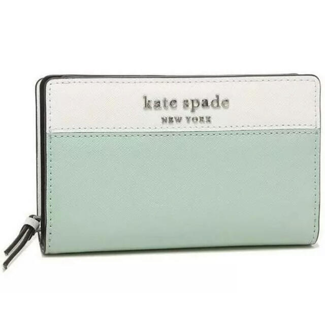 ◆ Katespade ケイトスペイド 二つ折り財布cameron medium