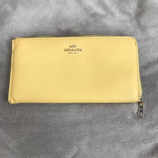 コーチ(COACH)のCOACH 長財布　黄色(財布)