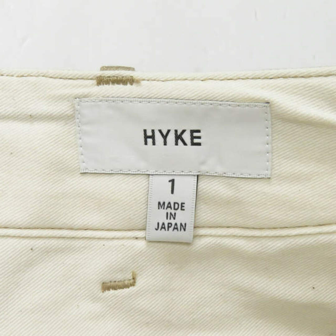 HYKE(ハイク)のHYKE ハイク 19AW 日本製 COTTON TWILL ARMY CHINO SKIRT コットンツイルアーミーチノスカート 192-14066 1 ベージュ スリット ボトムス【中古】【HYKE】 レディースのスカート(ロングスカート)の商品写真