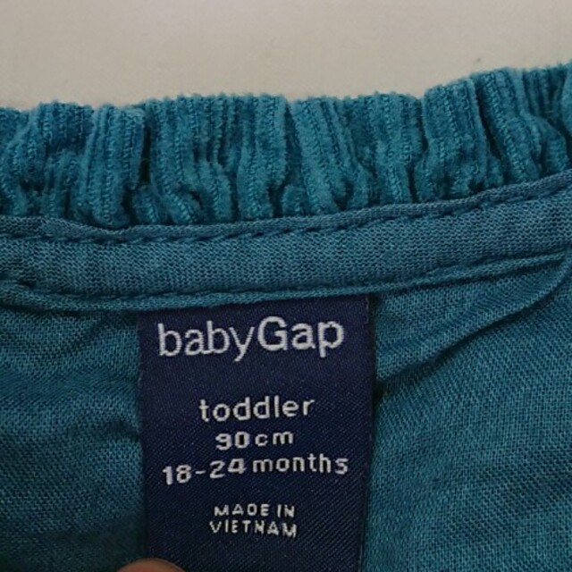 babyGAP(ベビーギャップ)のbaby gap コーデュロイワンピース キッズ/ベビー/マタニティのキッズ服女の子用(90cm~)(ワンピース)の商品写真