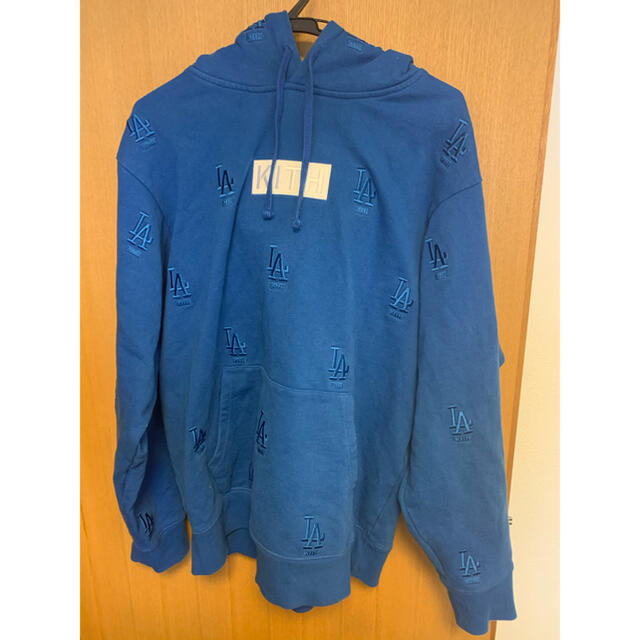 Kith X Dodgers Monogram La Hoodie Blue L | jarussi.com.br