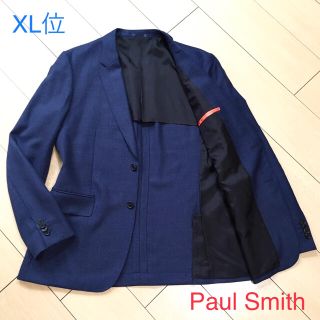 ポールスミス(Paul Smith)の極美品★ポールスミス×高級アズーロネイビー織りジャケット 春夏秋口 紺 A524(テーラードジャケット)