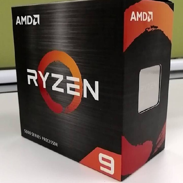 AMD　Ryzen 9 5900X　CPU　1個37GHz ソケット形状