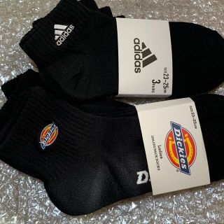 ディッキーズ(Dickies)のdickies adidas 靴下セット　黒(靴下/タイツ)