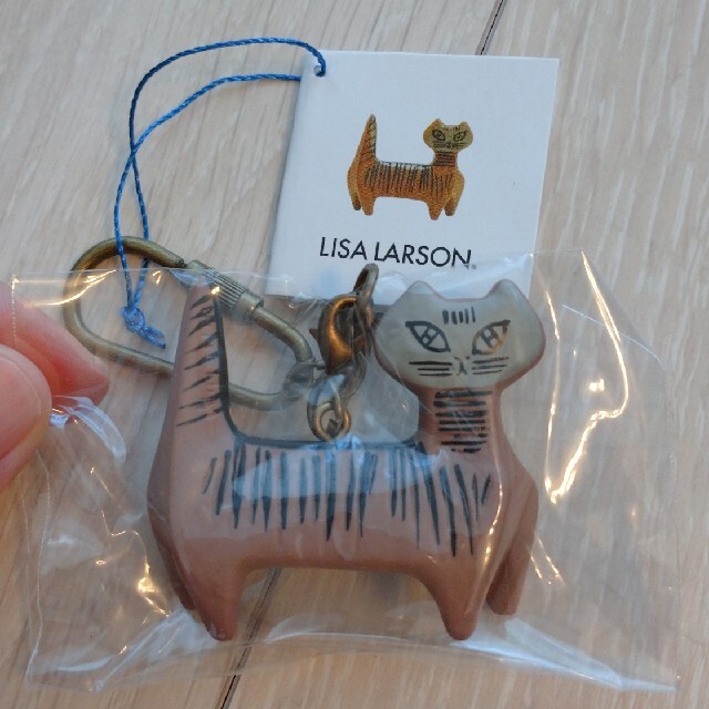 Lisa Larson(リサラーソン)のリサラーソン キーホルダー🐈️ レディースのファッション小物(キーホルダー)の商品写真