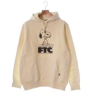 【美品】FTC x PEANUTS　ビッグロゴ入りコラボパーカー　人気Lサイズ