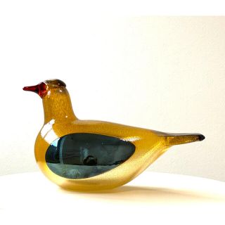 イッタラ(iittala)のGolden Dove 2001 アニュアルバード オイバ ・トイッカ イッタラ(置物)