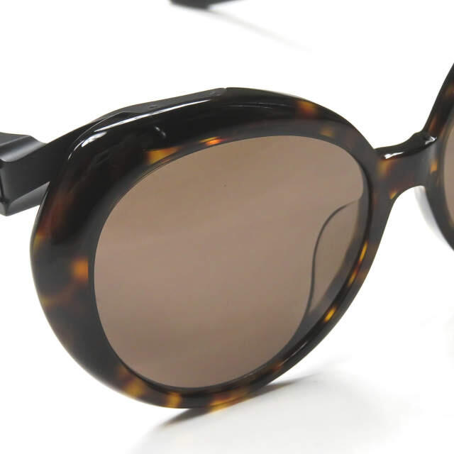 BALENCIAGA バレンシアガ 19SS 日本製 Hybrid-Butterfly バタフライシェイプサングラス BB0024SA 001 ダークブラウン 56□16-135 眼鏡 メガネ【中古】【BALENCIAGA】