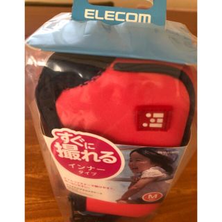 エレコム(ELECOM)の☆新品☆ELECOM デジタルビデオカメラケース　インナータイプ　M(ケース/バッグ)