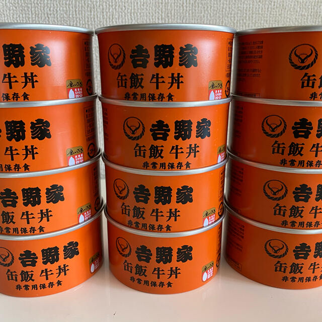 【大規模災害時の非常食】吉野家 缶飯牛丼160ｇ×12缶 3箱