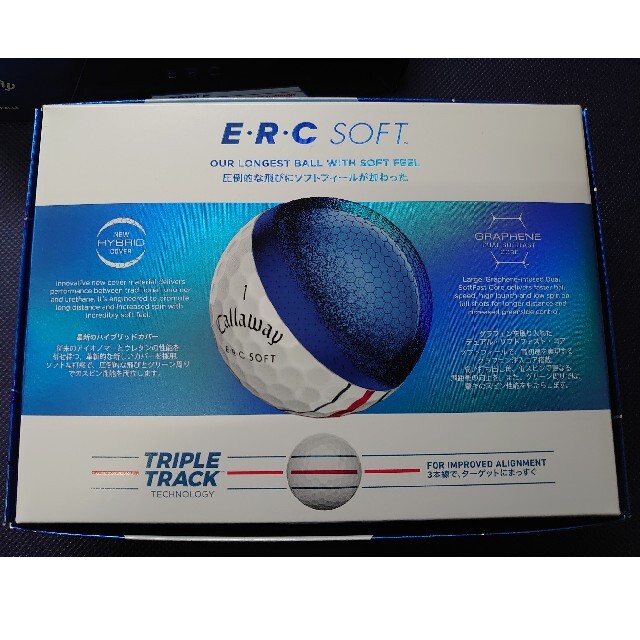 Callaway　ERC  SOFT　トリプルトラック　ゴルフボール　２ダース売 2