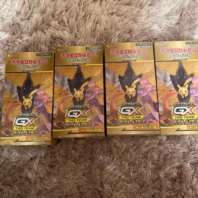 ポケモンカードゲーム タッグオールスターズ　4BOX  シュリンク付き