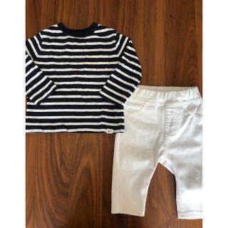 ギャップ(GAP)のギャップ　トップス　無印　白デニム(シャツ/カットソー)