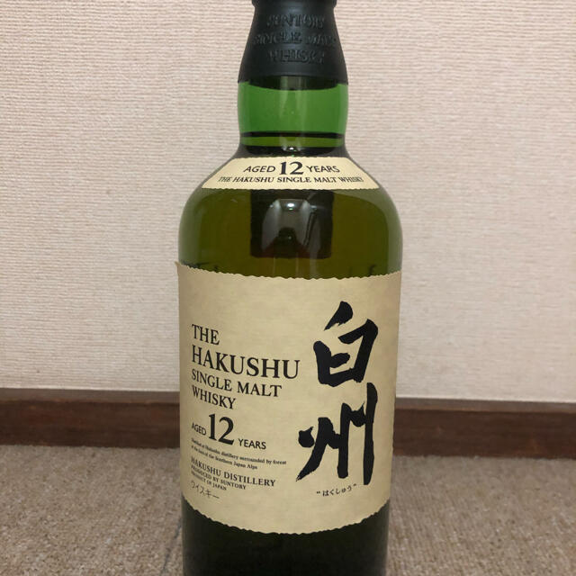 白州ウイスキー12年　700ml食品/飲料/酒