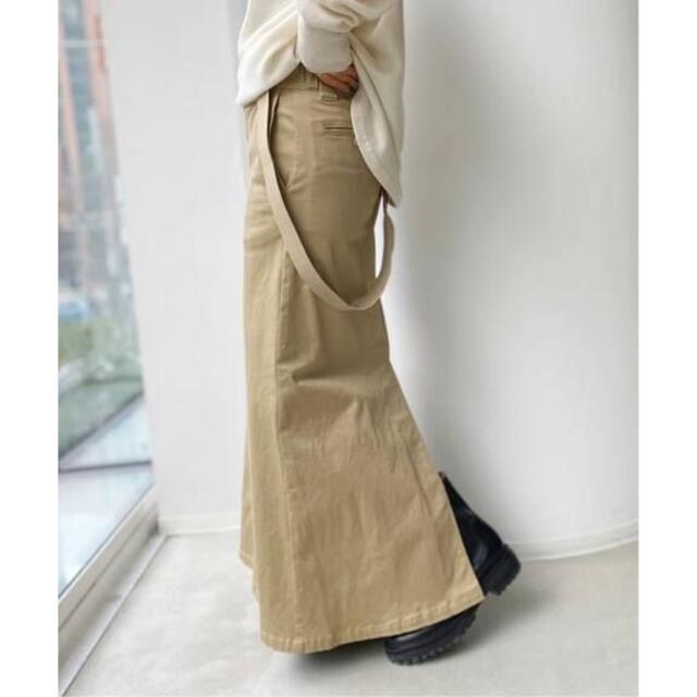 L'Appartement DEUXIEME CLASSE(アパルトモンドゥーズィエムクラス)のGOOD GRIEF/グッドグリーフChino Skirt34サイズ レディースのスカート(ロングスカート)の商品写真