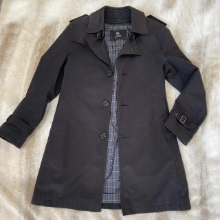 バーバリーブラックレーベル(BURBERRY BLACK LABEL)のバーバリーブラックレーベル メンズ トレンチコート 黒(トレンチコート)