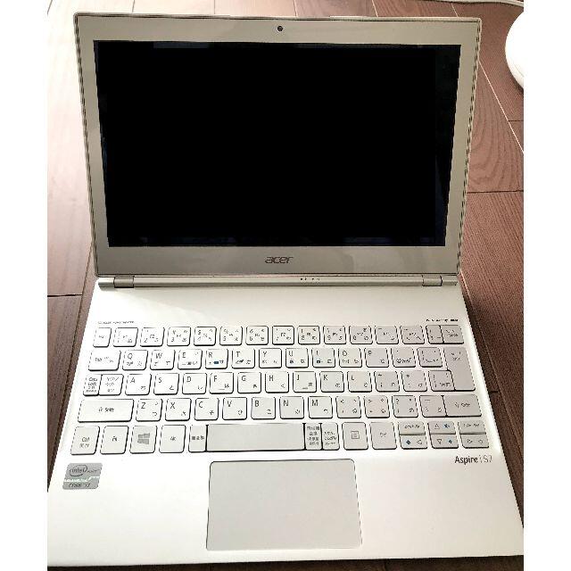 Acer - (お値下げ!)acer Aspire S7-191-F74Q 補助バッテリー付きの