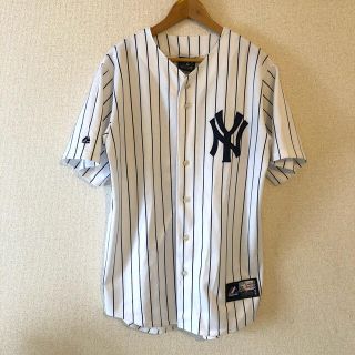 マジェスティック(Majestic)のNYヤンキースbaseballシャツ M海外規格(Tシャツ/カットソー(七分/長袖))