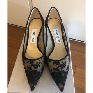 ジミーチュウ(JIMMY CHOO)のジミーチュウ　レースハイヒールパンプス(ハイヒール/パンプス)