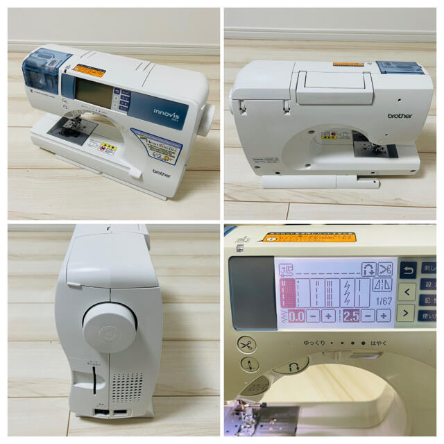 動作完品 美品ブラザーコンピュータミシン 刺繍ミシン イノヴィス N80A