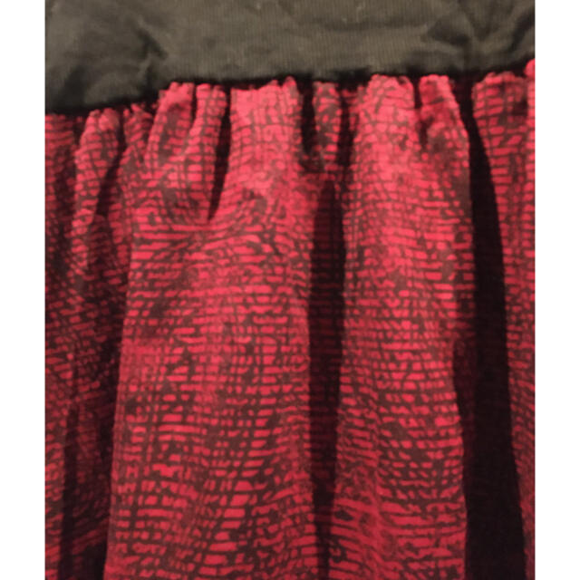 UNTITLED(アンタイトル)のアンタイトル　フレアスカート  ウエストジャージ　値下げ❗️ レディースのスカート(ロングスカート)の商品写真