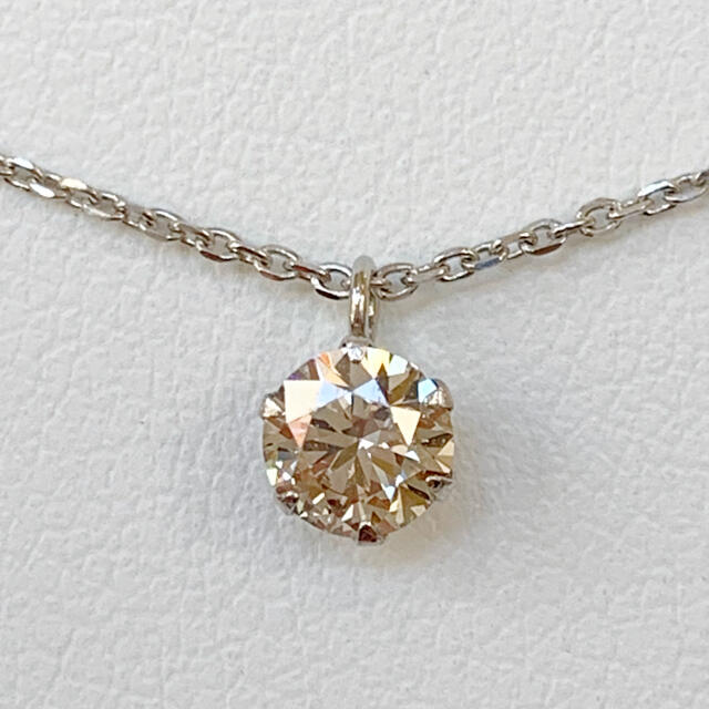 an様専用✨一粒✨0.32ct❣️ダイヤ Pt900 Pt850 ネックレス レディースのアクセサリー(ネックレス)の商品写真