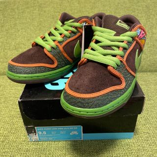 ナイキ(NIKE)のNIKE SB DUNK LOW PRM DLS SB QS sizeUS9.5(スニーカー)