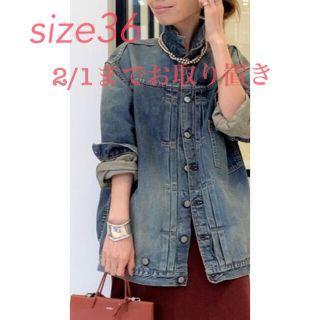 アパルトモンドゥーズィエムクラス(L'Appartement DEUXIEME CLASSE)のL'Appartement 【シュタンバウム】DENIM JACKET 36(Gジャン/デニムジャケット)