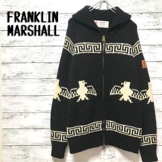 フランクリンアンドマーシャル(FRANKLIN&MARSHALL)のフランクリンマーシャル カウチンニット カーディガン ノルディック イタリア製(ニット/セーター)