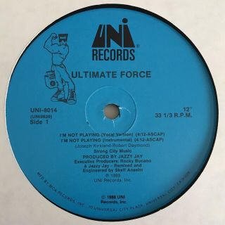 Ultimate Force - I'm Not Playing(ヒップホップ/ラップ)