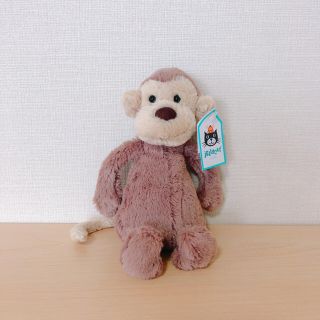 プティマイン(petit main)のjellycat  定番人気　バシュフルモンキーS 新品(ぬいぐるみ/人形)