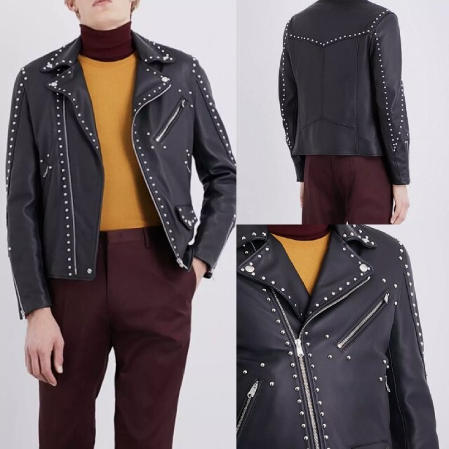 【美品】Paul Smith ポールスミス 17AW フェザー ジャケット パリ